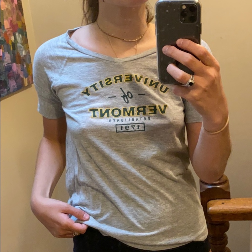 University of Vermont t shirt!